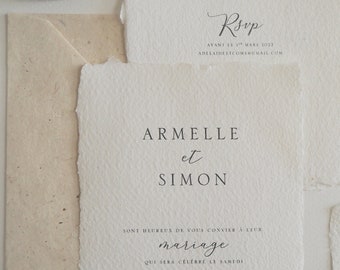 Faire Part Mariage Etsy