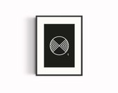 O typography poster, wall art