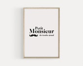 Petit Monsieur Wall Art