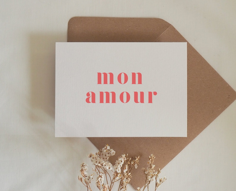 Carte de Saint-Valentin - Mon Amour image 1