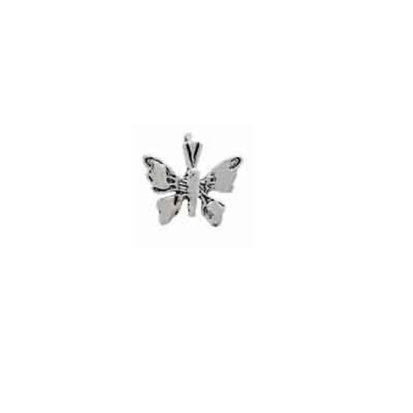 Take Flight with Hope: Sterling Silver Flying Butterfly Charm, Nature Charm