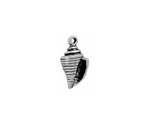 Vintage Caro Sterling Silver Conch Charm Etsy 日本