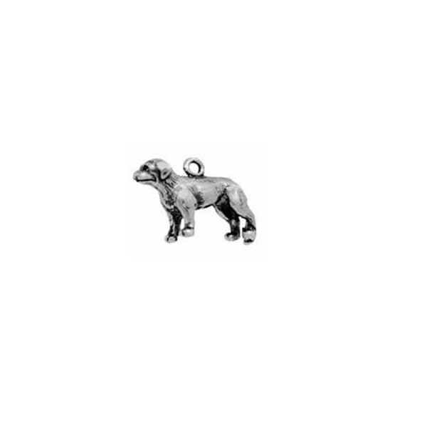 Labrador Retriever Dog Charm- Unconditional Acceptance - High-Quality Sterling Silver