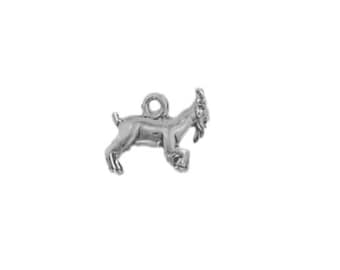Capricorn Charm Sterling Silver | Capricorn Zodiac Charm | Zodiac Jewelry | Astrology Jewelry