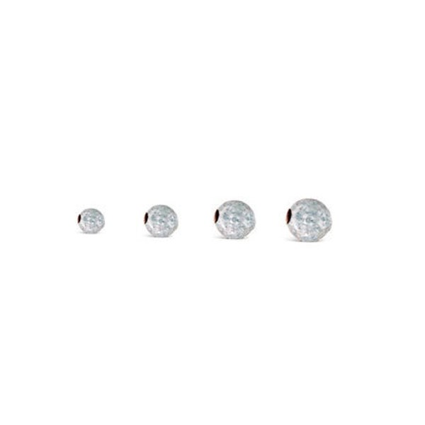 Sterling Silver Hammered Round Beads, 3mm,4mm, 5mm, 6mm Hammered Nugget Spacer Beads, Silver Bead Supply