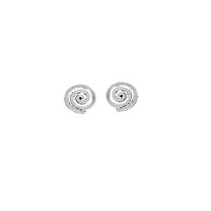 Spiral Stud Earrings Sterling Silver | Swirl Jewelry | Celtic Spiral Stud Earrings | Spiral Jewelry