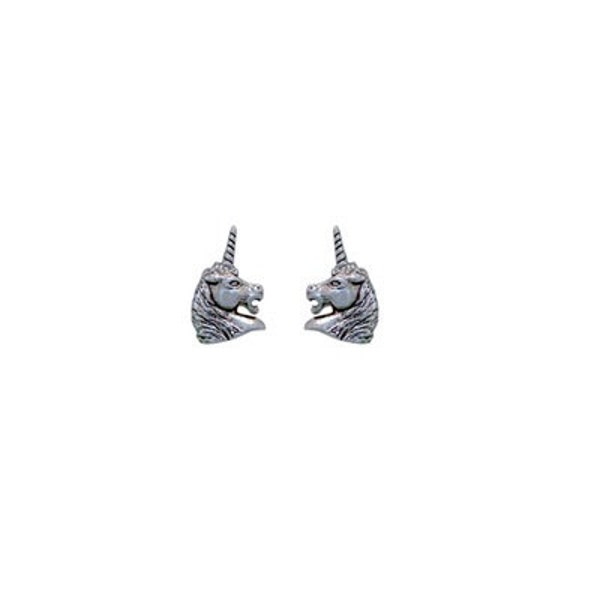 Unicorn Earrings | Unicorn Stud Earrings Sterling Silver | Unicorn Jewelry