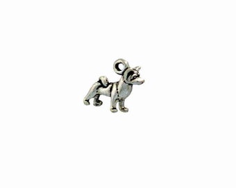 Akita Charm Sterling Silver, Akita Jewelry, Dog Breed Jewelry