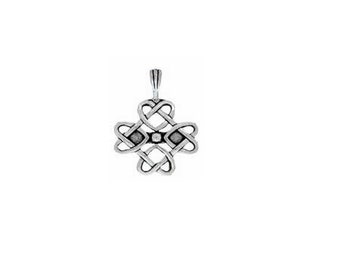 Celtic Relationship Pendant, Celtic Jewelry, Celtic Knot Pendant