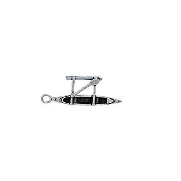 Outrigger Canoe Charm Sterling Silver | Canoe Jewelry | Hawaiian Jewelry