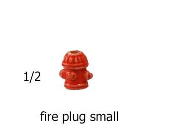 Fire Hydrant Beads, Peruvian Ceramic Beads, Pet or Dog Jewelry