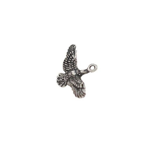 Sterling Silver Soaring Eagle Charm: A Symbol of Freedom, Power, and the Majesty of Flight