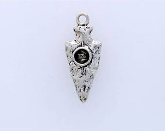 Sterling Silver Arrowhead Finding