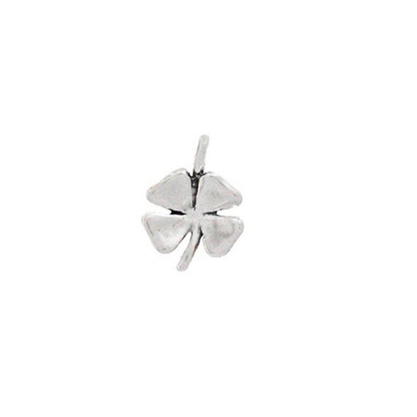 Four Leaf Clover Charm Sterling Silver | Irish Jewelry | Four Leaf Clover Jewelry