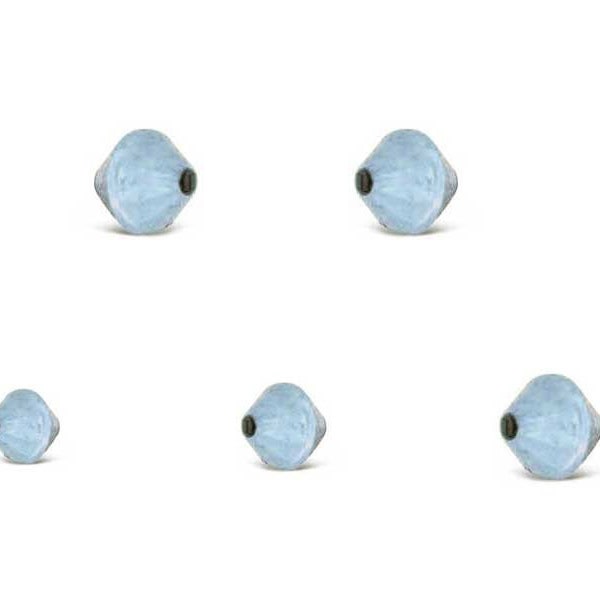 Bicone Beads Sterling Silver 3.3mm Spacer Beads Bead & Finding Supplies