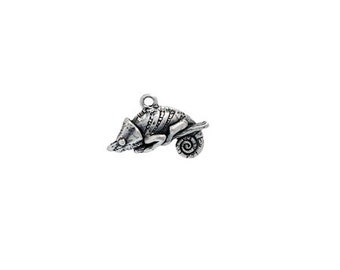Chameleon Charm Sterling Silver | Wild Animal Jewelry | Reptile Jewelry