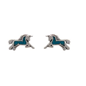 Magical Unicorn Stud Earrings - Hypoallergenic Posts, Secure Daisy Ear Nuts, Excellent Value