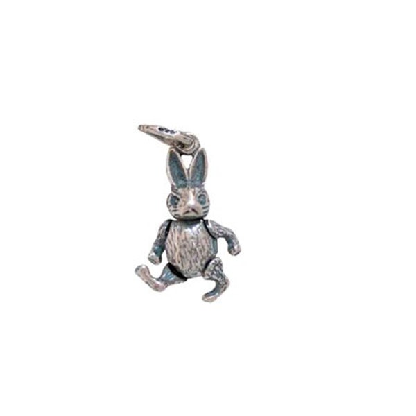Rabbit Charm Sterling Silver |Rabbit Jewelry | Easter Bunny Jewelry