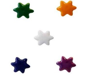 Twinkle, Twinkle, Little Stars: Hand-Painted Peruvian Star Beads for Celestial Crafters