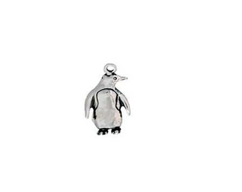 Penguin Charm Sterling Silver | Standing Penguin Jewelry | Penguin Jewelry