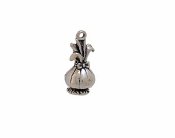 925 Sterling Silver Beet Charm Made in USA 