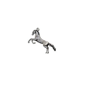 Rearing Horse Charm Sterling Silver | Horse Jewelry | Equestrian Jewelry