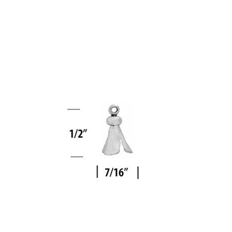 Squash Blossom Charm Sterling Silver Etsy