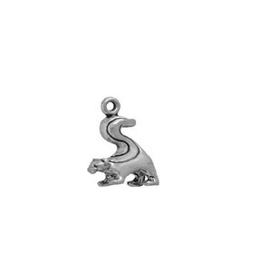Skunk Charm Sterling Silver | Animal Jewelry | Skunk Jewelry