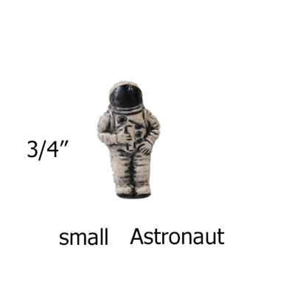 Handcrafted Ceramic Astronaut Beads from Peru - Set of 4 or 10 for Craft Enthusiasts