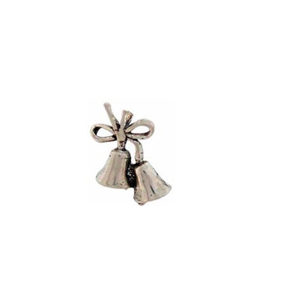 Wedding Bells Charm, Sterling Silver Bell Charm, Wedding Jewelry, Bell Jewelry
