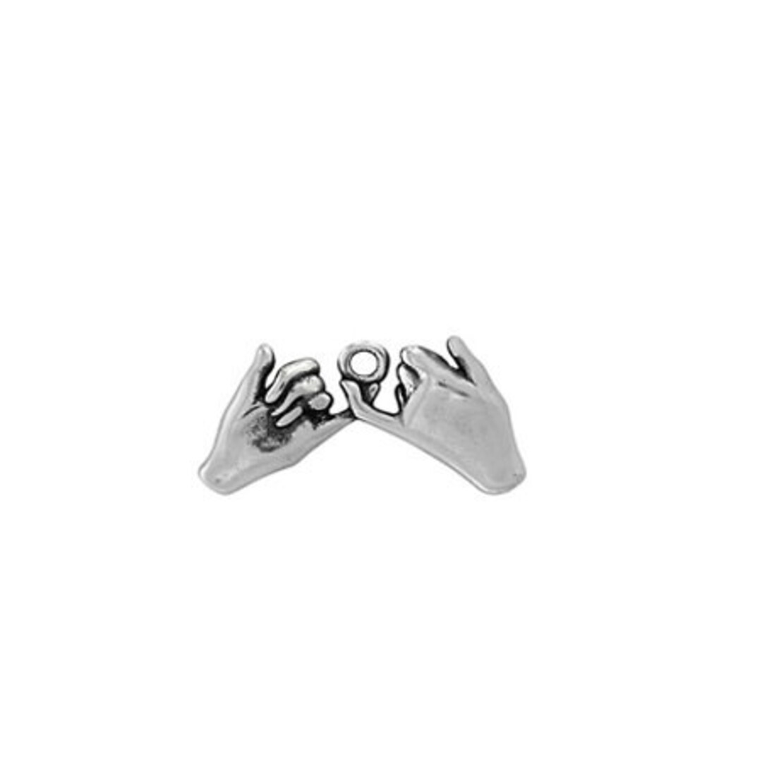 Prim Earrings Hexagon - Pinky Promise main image 1