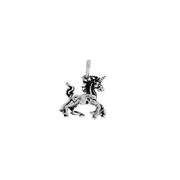 Unicorn Charm | Sterling Silver Unicorn Pendant | Unicorn Jewelry