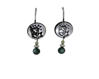 Far Fetched 925 Sterling Silver Nica Collection Style #239 Dangle Earrings Far Fetched 925 Sterling Silver Nica Collection Style #239 Dangle Earrings