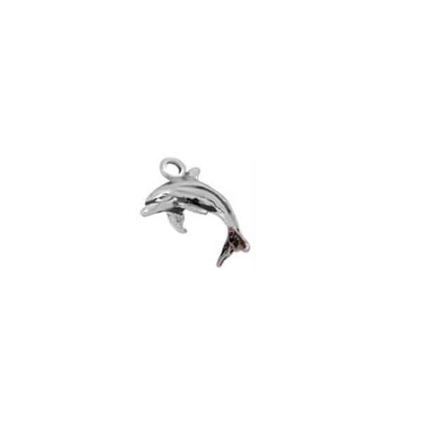 Pendentif dauphin en argent sterling | Bijoux dauphins | Bijoux de plage