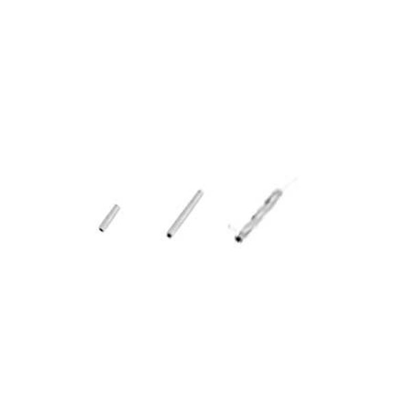 Liquid Silver Beads, Sterling Silver 1x2mm, 1x4mm, 1x4mm Twist Silver Tube Beads,, Jewelry Supplies