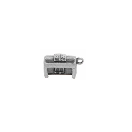 Piano Charm Sterling Silver Spinet Piano Jewelry Music Jewelry