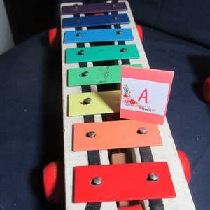 Fisher Price Pull a Tune colorful child&#39;s musical xylophone pull toy, choice of two