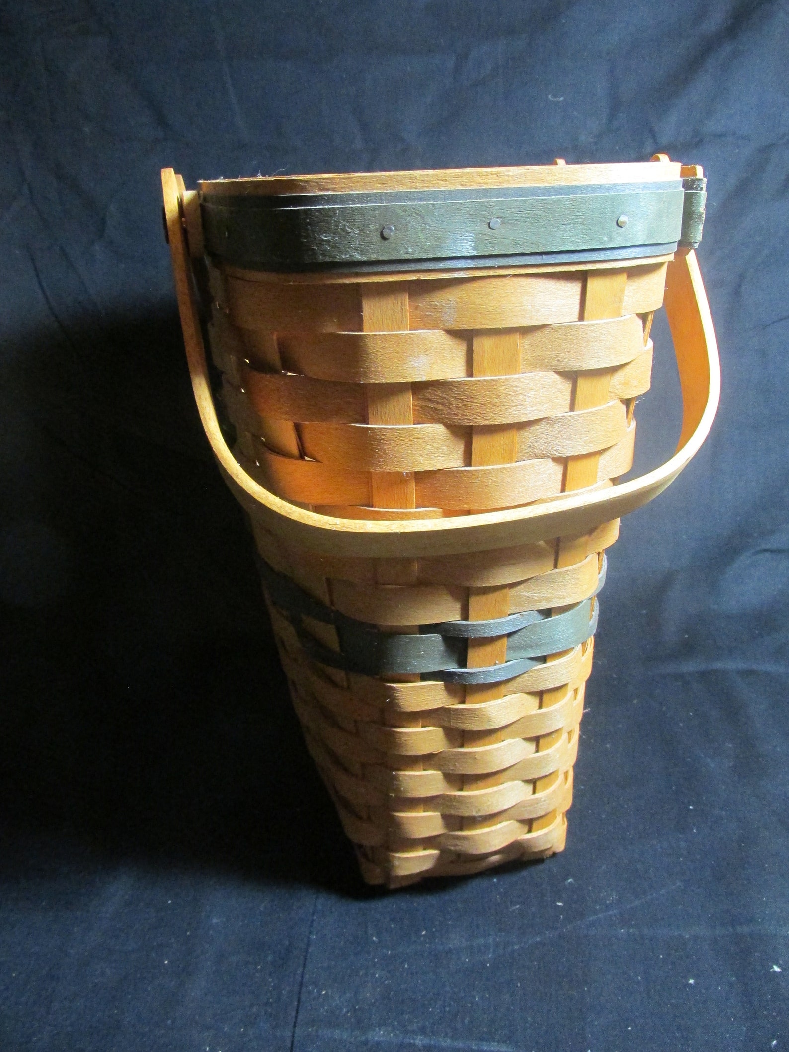 Longaberger Tall Key Basket Collector's Club 1998 Etsy