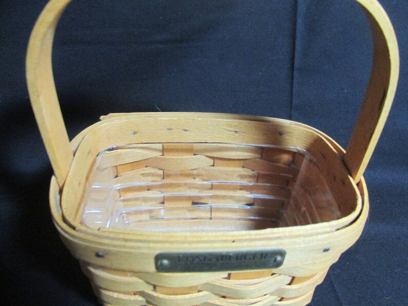 Longaberger Hostess Appreciation Basket With Stationary Handle Etsy