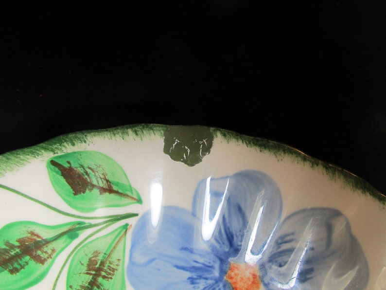 Blue Ridge Norma 9 luncheon plates /& 11.5 platter Southern Potteries Inc.