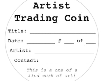 ATCoin Back Digi Download Sheet Digital Download for ATC Round 2.5 inch Coins