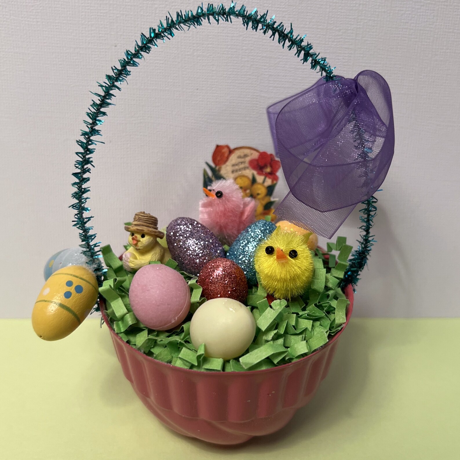 Small Easter Baskets/lot of 2/vintage Tart Tins/miniature Ephemera Etsy