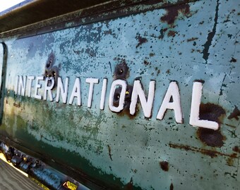 Items Similar To Vintage Tailgate Gmc Pickup Truck Diy Tailgate