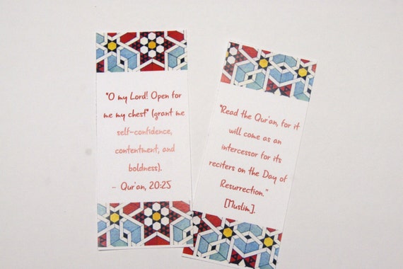 items similar to printable bookmark muslim gift diy