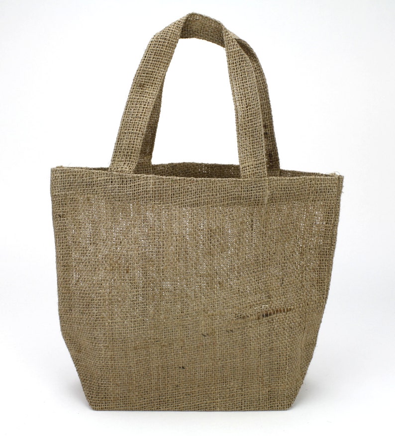 groceries primitive 3 sizes going to bhe beach Burlap bag with Handle rustic country bags favors very good for weddings BHBK1xx-12