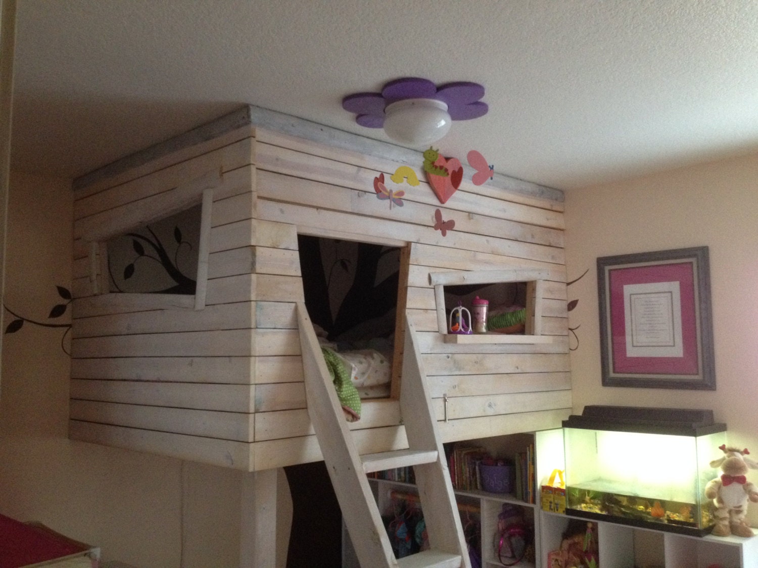 Twin or Full Size Tree House Bed Custom inhouse build Etsy