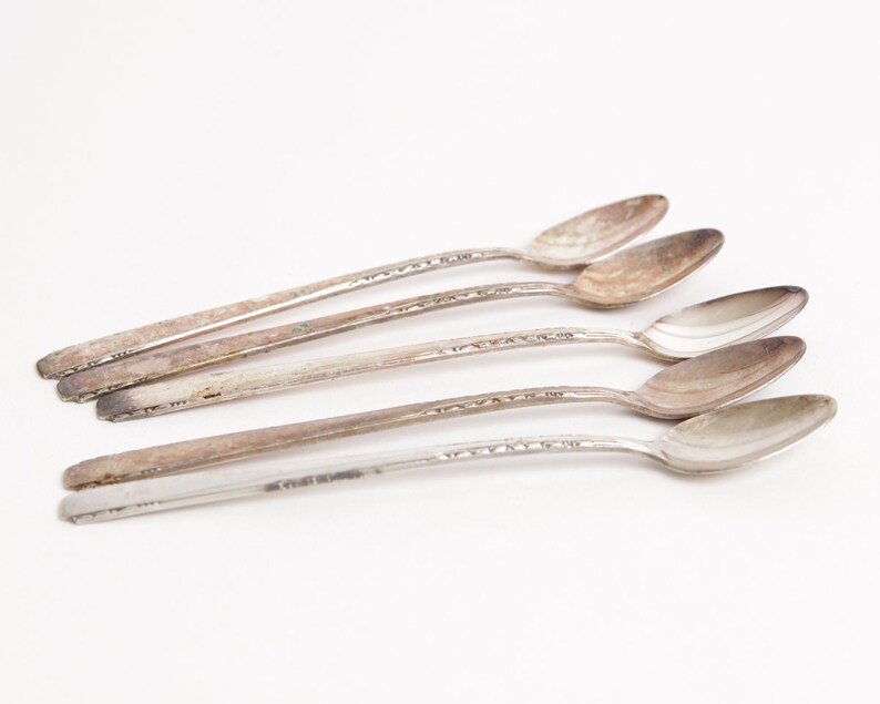 Vintage Oneida Ltd Silver Plated Jelly Spoons Small Spoons Etsy Canada