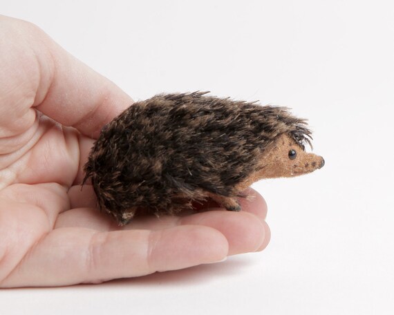 Vintage Small Handmade Hedgehog Wagner West Germany Handwork Etsy