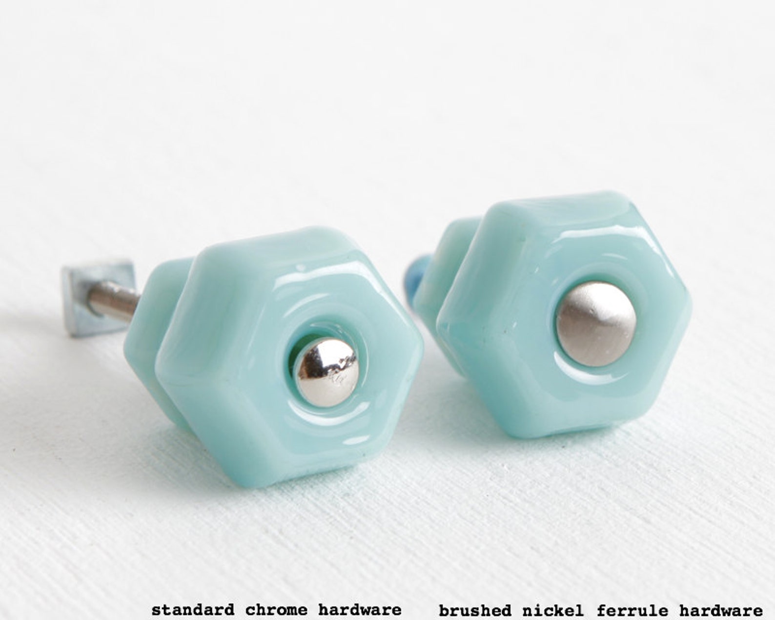 Chrome Ferrule Hardware Mounting Kit For My 1 1/4 Glass Etsy