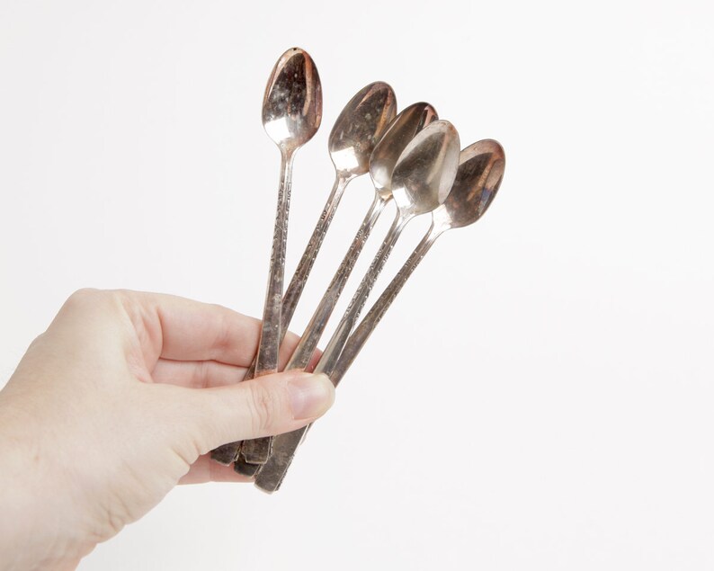 Vintage Oneida Ltd Silver Plated Jelly Spoons Small Spoons Etsy Canada